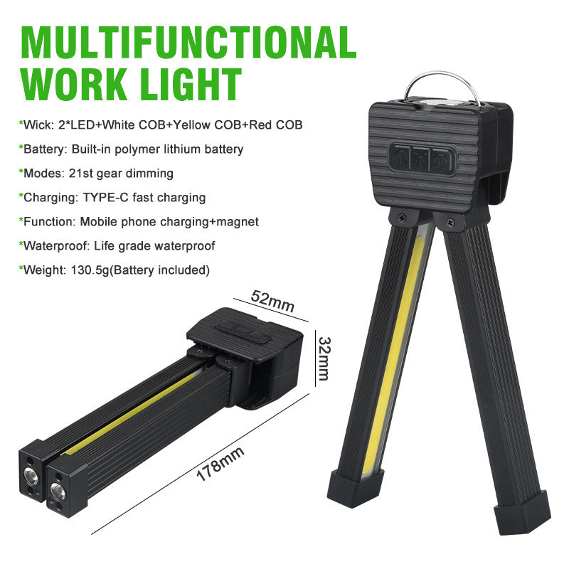 Multifunctional COB LED Work Light